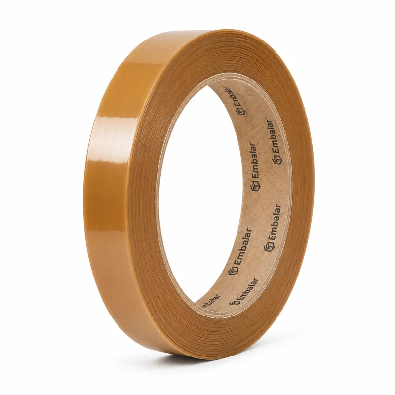 Fita acrílica marrom — 18 mm