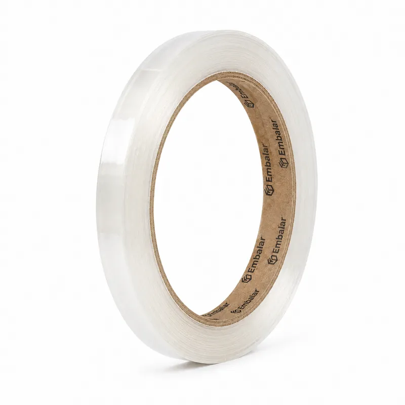 Fita acrílica transparente — 12 mm