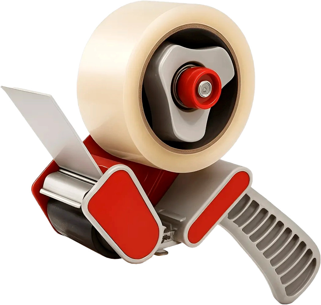 Aplicadores manuais ergonômicos para fitas adesivas e filme stretch