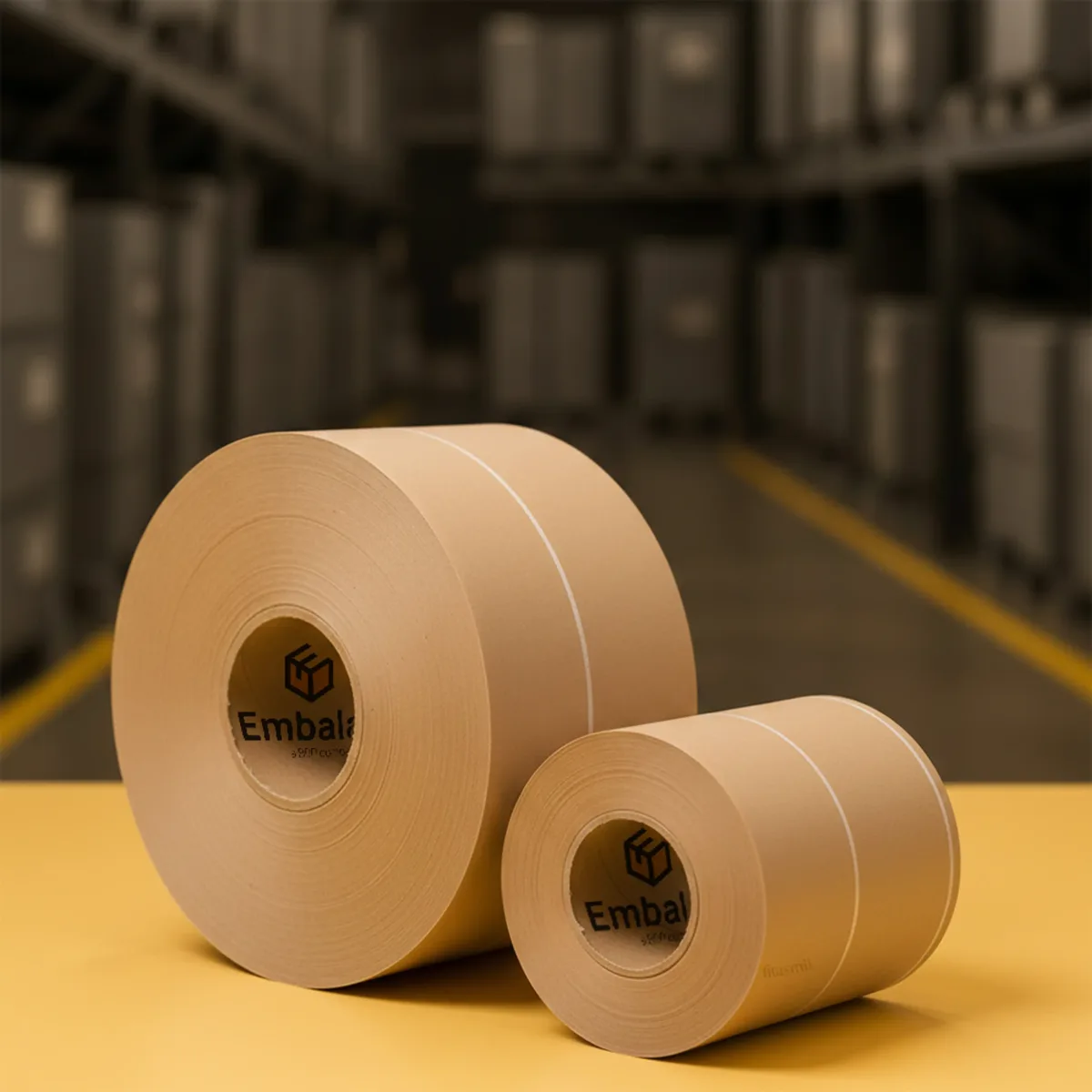 Fitas Gomadas Premium com vedação inviolável ativada por água